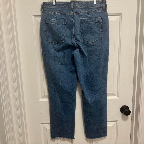 Free People We The Free Jeans Curvy High Rise Vintage Straight Size 31 - Picture 2 of 6
